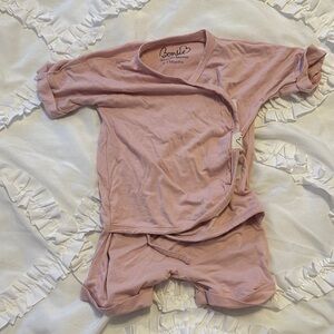 Bonsie Baby Pink Bodysuit Set